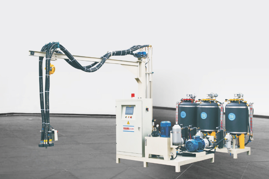 3成分ポリウレタン高圧発泡注入機